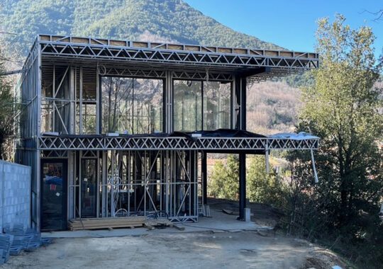 technologie d'ossatures métalliques en Corse